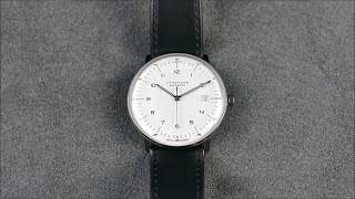 On the Wrist from off the Cuff Junghans – Max Bill Automatic Sapphire The Best of Bauhaus [upl. by Arri]