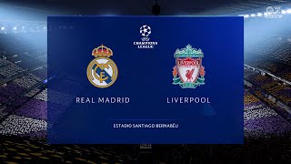 REAL MADRID vs LIVERPOOL Day7Homeknockout UEFA Champions League [upl. by Dlawso]