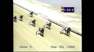 1998 DuQuoin State Fair TERRYS CARDSHARK Andy Miller Hayes 3YO CampG Pace [upl. by Derrej336]