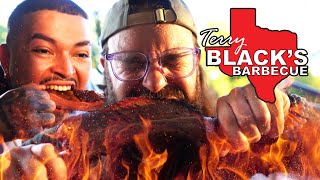 Trying The LEGENDARY Terry Blacks BBQ in Austin Tx [upl. by Gardol]