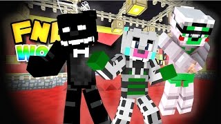 FNAF World ► TANGLE Day 11 Minecraft Roleplay [upl. by Rattray]