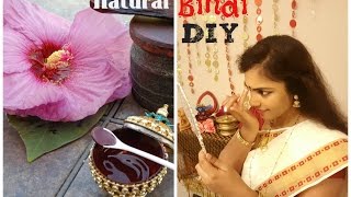 How I make 100 natural Liquid Kumkum Bindi at home बिंदी [upl. by Wurtz]