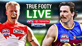 2024 AFL Grand Final Sydney Swans Vs Brisbane Lions [upl. by Yruoc]