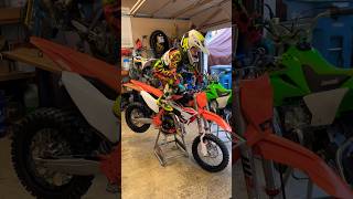 65cc Dirt Bike Cold Start [upl. by Basia]