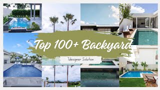 Top 100 backyard landscape design [upl. by Wootan]