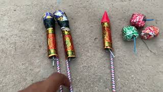 Diwali Rocket Vs Aalu Bomb Experiment Video 2024  Experiment For Mr Experiment King India [upl. by Ynaittirb]