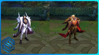 Prestige Chosen of the Swain vs Chosen of the Wolf Swain Skin Model Comparison [upl. by Harrad]