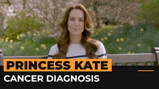 Princess Kate reveals cancer diagnosis treatment  AJshorts [upl. by Nosyt]