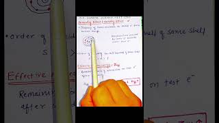 Screening effect shielding effect amp Z effective periodic table neet [upl. by Yesdnyl30]