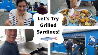 I Try My First Grilled Sardine BETH IN FRANCE 🇫🇷 [upl. by Leik]