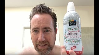 Shaving My Beard Off with Whipped Cream [upl. by Sparhawk792]