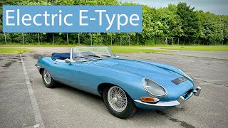 Driving an electric Jaguar EType by Electrogenic [upl. by Boris]