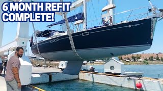 130k 54ft Sailboat Refit FINISHED [upl. by Aerda]