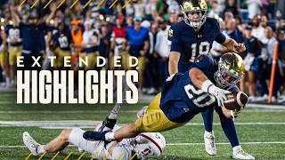 EXTENDED HIGHLIGHTS  Notre Dame Football vs Stanford 2024 [upl. by Jonathan]