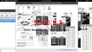 GQRX con HACKRF e decoder SORCERER STANAG 4285 [upl. by Assiran925]