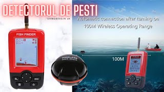 Fish finder  Sonarul pentru pescuit si detectorul de pesti ideal [upl. by Selestina886]