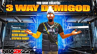 GAME BREAKING BEST GUARD BUILD is a DEMIGOD in NBA 2K22 INSANE DO IT ALL BUILD Best Build 2K22 [upl. by Kory]