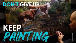 It took me 20 YEARS to learn THIS Oil Painting Demonstration [upl. by Arahsak324]