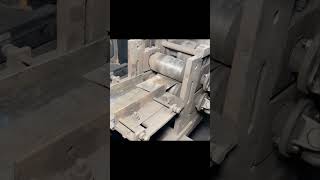 How Steel Pipes are made from oil drum in factory  shorts gkfacts steelpipes trending viral [upl. by Macey]