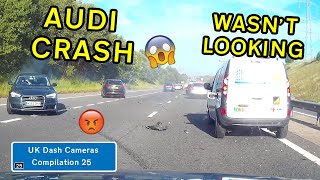 UK Dash Cameras  Compilation 25  2020 Bad Drivers Crashes  Close Calls [upl. by Cia802]