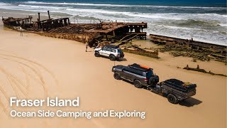 Tackling Fraser Island Ngkala Rocks with a Patriot Campers X3 [upl. by Crofton713]