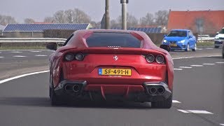 Supercars Accelerating LOUD 812 Superfast Aventador GT2 M3 C63 [upl. by Llenhoj992]