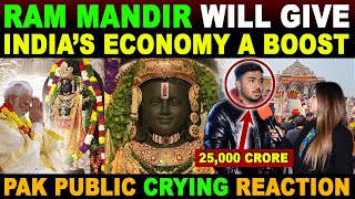 RAM MANDIR INAUGURATION AYODHYA amp PM MODI TRENDS GLOBALLY  PAK REACTION ON RAM MANDIR  SANA AMJAD [upl. by Adihsaar362]