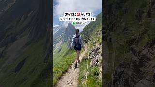 Most Epic Hike in Switzerland 😍 shorts travel nature [upl. by Lockwood151]