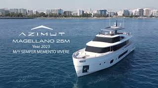 Azimut Magellano 25Μ  2023  SAMPE MEMENTO VIVERE [upl. by Emoreg779]