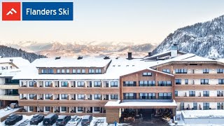 Flanders Ski Hotel  Gartnerkofel in Nassfeld  Oostenrijk [upl. by Etnom]