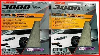 Great product  3M Trizact Performance Sandpaper 03064 323 in x 9 in 3000 grit [upl. by Yarg229]