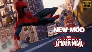 SpiderMan PC MOD  Ultimate SpiderMan Cutscene and Gamelpay [upl. by Dlanigger]