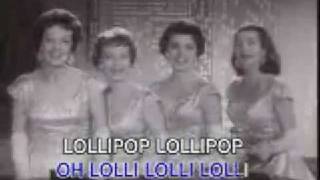 Chordettes Lollypop live footage [upl. by Ikir]