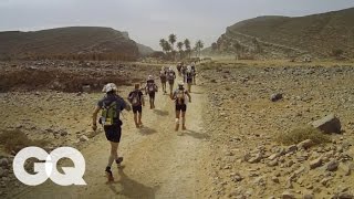 Marathon des Sables Completing the Toughest Foot Race on Earth  GQs Jogging With James Part 2 [upl. by Aelaza396]