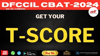 DFCCIL CBAT Result I Get Your T  Score I Composite Score out of 30 Marks I Final Score by Raj Sir [upl. by Connell]