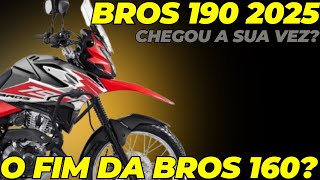 Bros 190 chegou a sua HORA FIM da Bros 160 [upl. by Hpseoj]