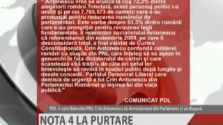 NOTA 4 LA PURTARE [upl. by Aillemac]