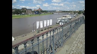 Places to see in  Dresden  Germany  Bruehl Terrace [upl. by Crist]