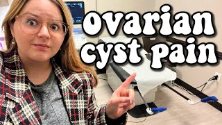 My Ovarian Cyst Pain amp Symptoms 2023 Update after Ultrasound  WOMENS PAIN IS BEING IGNORED [upl. by Nerval]