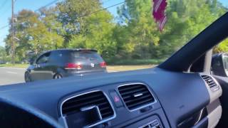 Stock turbo E85 mk6 GTI VS K04 Mk6 GTI short pull in 3rd [upl. by Sebbie]