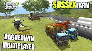 Farming Simulator 17  Sussex Farm Multiplayer Timelapse Daggerwin Server [upl. by Hynes411]