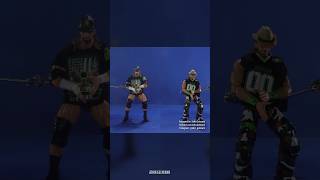 THE MAKING  D GENERATION X ENTRANCE 😱  WWE STOP MOTION SHORTS [upl. by Alletse]