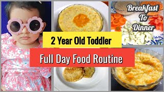 My 2 Year Old Toddlers Full Day Food Routine  Toddler Meal Idea  Weight Gaining Baby Food Recipes [upl. by Lowrance]