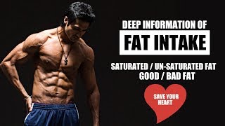 Deep Information of FAT Intake  Saturated amp UnSaturated Fat  Save you Heart  Guru Mann [upl. by Nitfa]