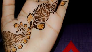 easy mehndi design simple  latest mehndi designs artmehndilove [upl. by Aerdno]