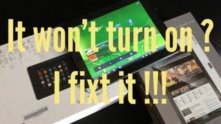 my android tablet wont turn on how to fix [upl. by Milissent618]