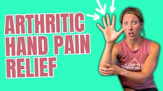 8 BEST Exercises to REDUCE Hand Arthritis Pain [upl. by Kim782]