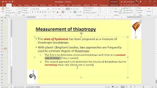 Measurement of Thixotropy [upl. by Thorrlow796]