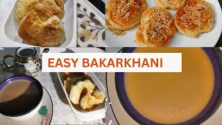 Easy Bakarkhani Recipe  Gluten Free Fresh Bakarkhani [upl. by Lerrej225]