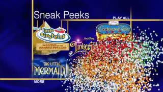 Sneak Peeks Menu from Walt Disnsy Home Entertainment DVD [upl. by Einahc]